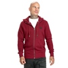 Bluza rozpinana z kapturem Pit Bull Small Logo '21 - Bordowa