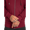 Bluza rozpinana z kapturem Pit Bull Small Logo '21 - Bordowa