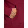 Bluza rozpinana z kapturem Pit Bull Small Logo '21 - Bordowa