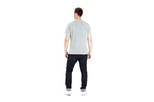 Koszulka Pit Bull Denim Washed Small Logo '21 - Szara