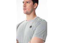 Koszulka Pit Bull Denim Washed Small Logo '21 - Szara