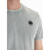 Koszulka Pit Bull Denim Washed Small Logo '21 - Szara