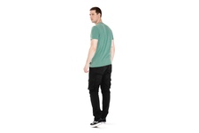 Koszulka Pit Bull Denim Washed Small Logo '21 - Zielona