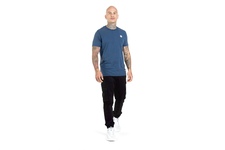 Koszulka Pit Bull Denim Washed Small Logo '21 - Granatowa