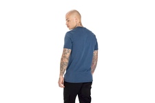 Koszulka Pit Bull Denim Washed Small Logo '21 - Granatowa