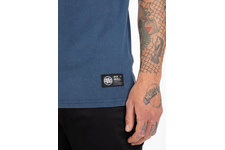 Koszulka Pit Bull Denim Washed Small Logo '21 - Granatowa