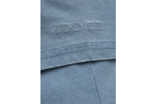 Koszulka Pit Bull Denim Washed Small Logo '21 - Błękitna