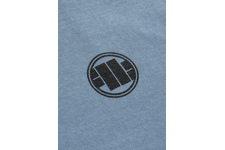 Koszulka Pit Bull Denim Washed Small Logo '21 - Błękitna