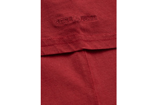 Koszulka Pit Bull Denim Washed Small Logo '21 - Bordowa