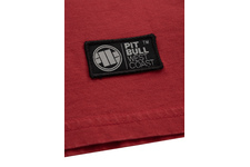 Koszulka Pit Bull Denim Washed Small Logo '21 - Bordowa