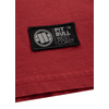 Koszulka Pit Bull Denim Washed Small Logo '21 - Bordowa