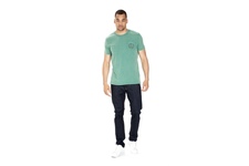 Koszulka Pit Bull Denim Washed Circle Dog '21 - Zielona