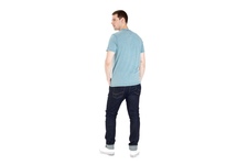 Koszulka Pit Bull Denim Washed Circle Dog '21 - Błękitna