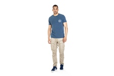 Koszulka Pit Bull Denim Washed Circle Dog '21 - Granatowa