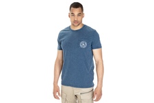 Koszulka Pit Bull Denim Washed Circle Dog '21 - Granatowa