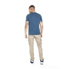 Koszulka Pit Bull Denim Washed Circle Dog '21 - Granatowa