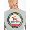 Koszulka Pit Bull Denim Washed California Dog '21 - Szara