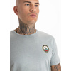 Koszulka Pit Bull Denim Washed California Dog '21 - Szara