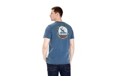 Koszulka Pit Bull Denim Washed California Dog '21 - Granatowa