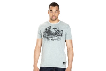 Koszulka Pit Bull Denim Washed Shlimock '21 - Szara