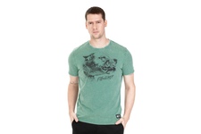 Koszulka Pit Bull Denim Washed Shlimock '21 - Zielona