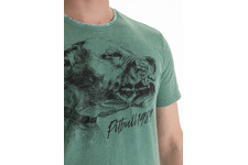 Koszulka Pit Bull Denim Washed Shlimock '21 - Zielona