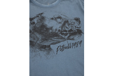 Koszulka Pit Bull Denim Washed Shlimock '21 - Błękitna
