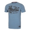 Koszulka Pit Bull Denim Washed Shlimock '21 - Błękitna