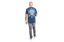 Koszulka Pit Bull Denim Washed Pitbull Forever '21 - Granatowa