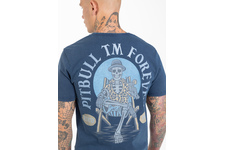 Koszulka Pit Bull Denim Washed Pitbull Forever '21 - Granatowa