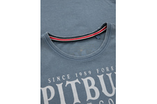 Koszulka Pit Bull Denim Washed Pitbull Forever '21 - Błękitna