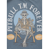 Koszulka Pit Bull Denim Washed Pitbull Forever '21 - Błękitna