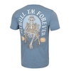 Koszulka Pit Bull Denim Washed Pitbull Forever '21 - Błękitna