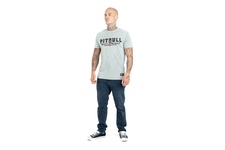 Koszulka Pit Bull Denim Washed Santa Muerte '21 - Szara