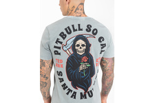 Koszulka Pit Bull Denim Washed Santa Muerte '21 - Szara