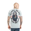 Koszulka Pit Bull Denim Washed Santa Muerte '21 - Szara