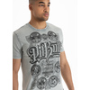 Koszulka Pit Bull Denim Washed Multisport '21 - Szara