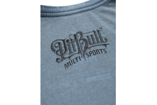 Koszulka Pit Bull Denim Washed Multisport '21 - Błękitna