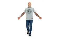 Koszulka Pit Bull Denim Washed Vintage Boxing '21 - Szara