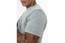 Koszulka Pit Bull Denim Washed Vintage Boxing '21 - Szara