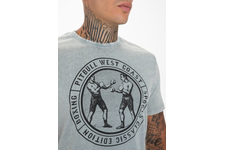 Koszulka Pit Bull Denim Washed Vintage Boxing '21 - Szara