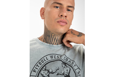 Koszulka Pit Bull Denim Washed Vintage Boxing '21 - Szara