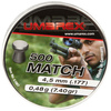 śrut 4,5 mm UMAREX MATCH płaski 500szt.
