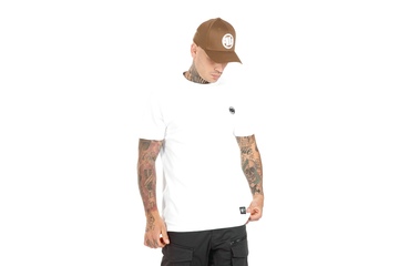 Koszulka Pit Bull Garment Washed Small Logo '21 - Biała
