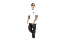 Koszulka Pit Bull Garment Washed Small Logo '21 - Biała