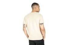 Koszulka Pit Bull Garment Washed Small Logo '21 - Piaskowa