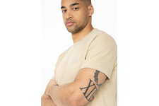 Koszulka Pit Bull Garment Washed Small Logo '21 - Piaskowa