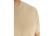 Koszulka Pit Bull Garment Washed Small Logo '21 - Piaskowa