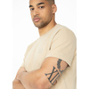 Koszulka Pit Bull Garment Washed Small Logo '21 - Piaskowa