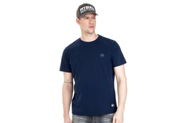Koszulka Pit Bull Garment Washed Small Logo '21 - Granatowa